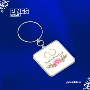 Llavero rectangular