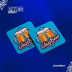 Posavaso personalizados cuadrado 2