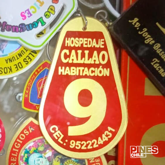 Trabajo llavero personalizado 9