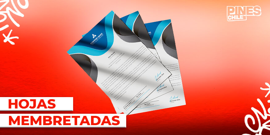 Hojas membretadas