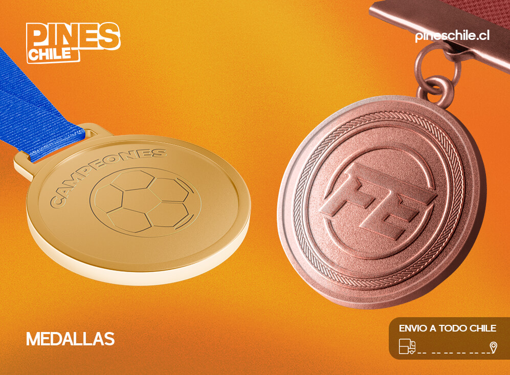 Medallas personalizadas portada