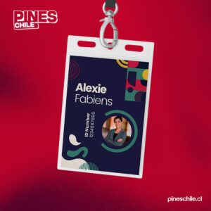 Porta credencial modelo 3