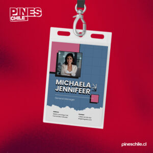 Porta credencial modelo 4