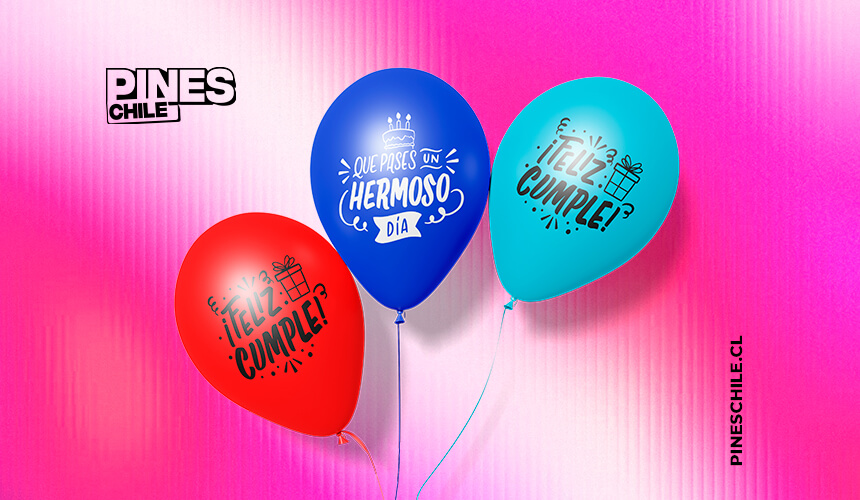 globos personalizados cumpleaños