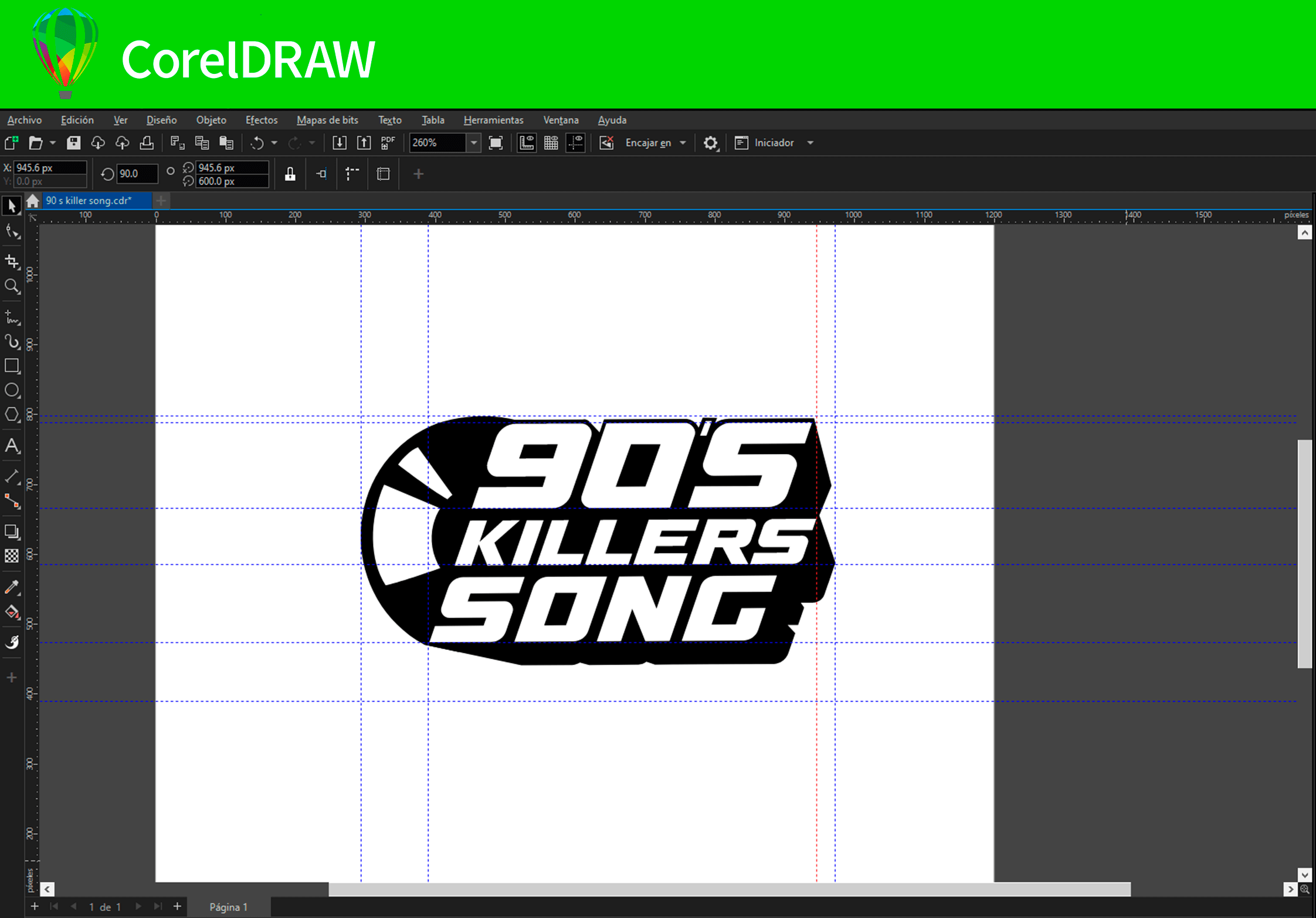 Logo en Corel draw