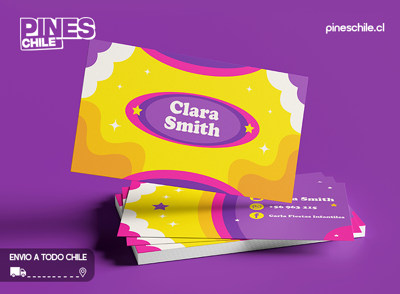Modelo tarjetas para fiestas infantiles