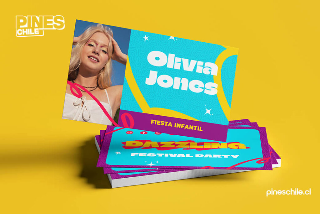 Precio tarjetas para fiestas infantiles