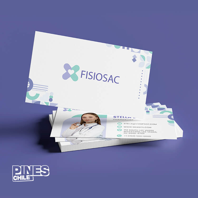 Tarjetas de presentacion fisioterapia