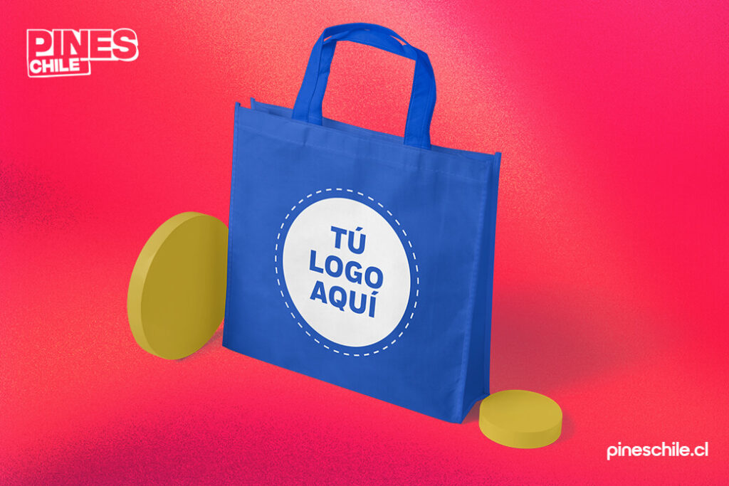 Bolsa personalizado tnt con fuelle
