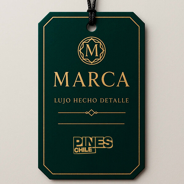 Etiqueta de ropa marca