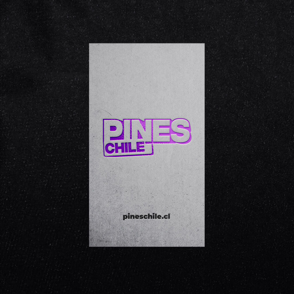 Tarjeta de presentacion morado