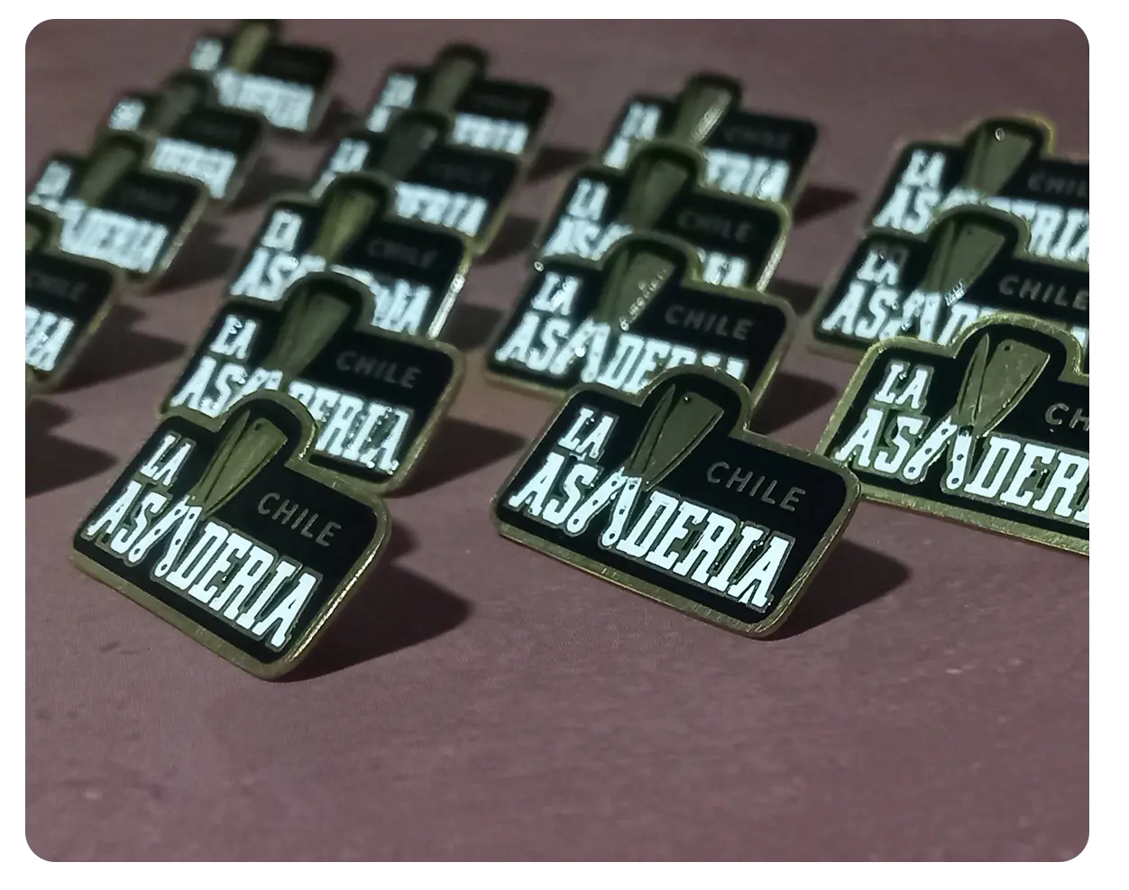 Piocha personalizada baño oro