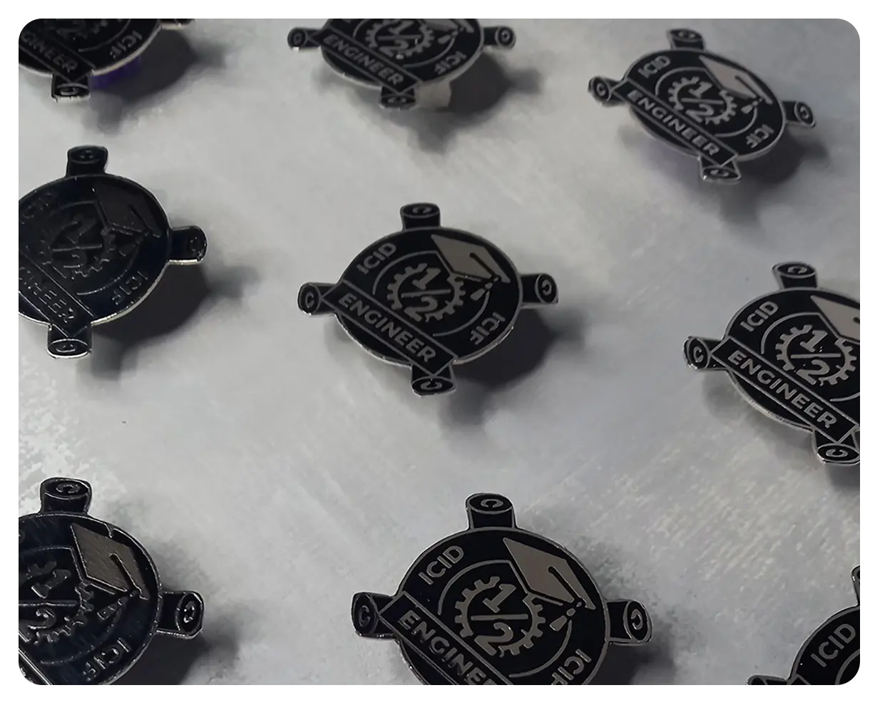 Piocha personalizada baño oro